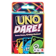 UNO Dare Card Game for Family & Game Nights with 2 to 10 Players Ages 7 Years & Older