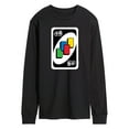 thumbnail image 1 of UNO - Draw Four - Men's Long Sleeve T-Shirt, 1 of 5