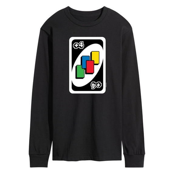 UNO - Draw Four - Men's Long Sleeve T-Shirt