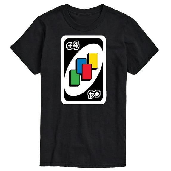 UNO - Draw Four - Men's Short Sleeve Graphic T-Shirt