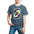 thumbnail image 1 of UNO - Draw Four - Toddler And Youth Short Sleeve Graphic T-Shirt, 1 of 5