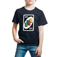 thumbnail image 1 of UNO - Draw Four - Toddler And Youth Short Sleeve Graphic T-Shirt, 1 of 5