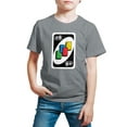 thumbnail image 1 of UNO - Draw Four - Toddler And Youth Short Sleeve Graphic T-Shirt, 1 of 5