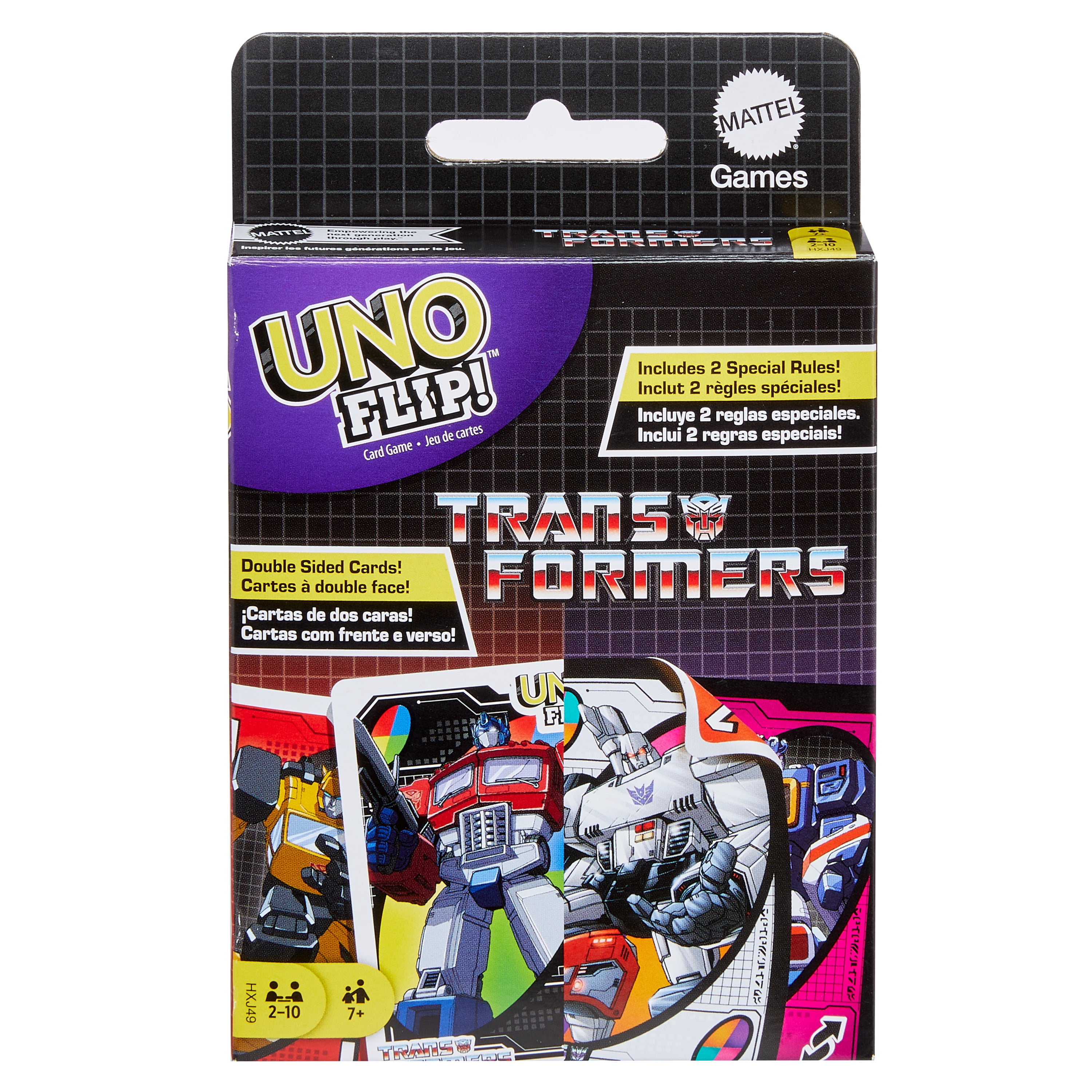 UNO Flip Transformers Card Game for Kids & Family Night - Walmart.com UNO Flip Transformers Card Game for Kids & Family Night - Walmart.com