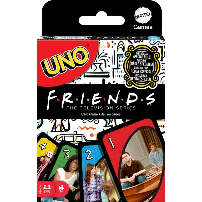 UNO Friends Card Game for Family, Adult & Party Nights, Collectible  Inspired by TV Series 