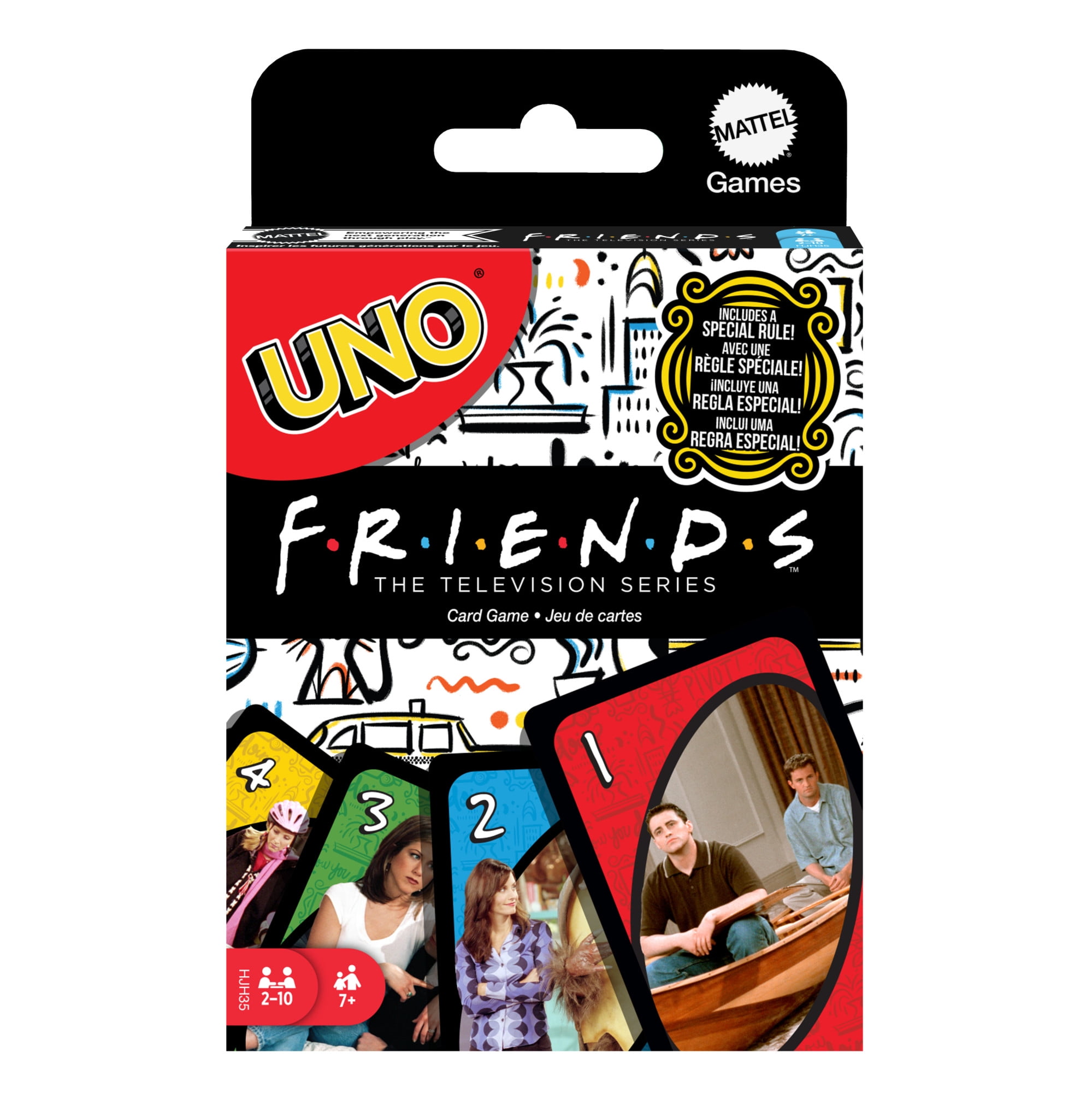 UNO Friends Card Game for Family, Adult & Party Nights, Collectible  Inspired by TV Series