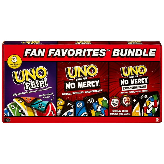 UNO Flip, UNO Show Em No Mercy, UNO Show Em No Mercy Expansion Pack