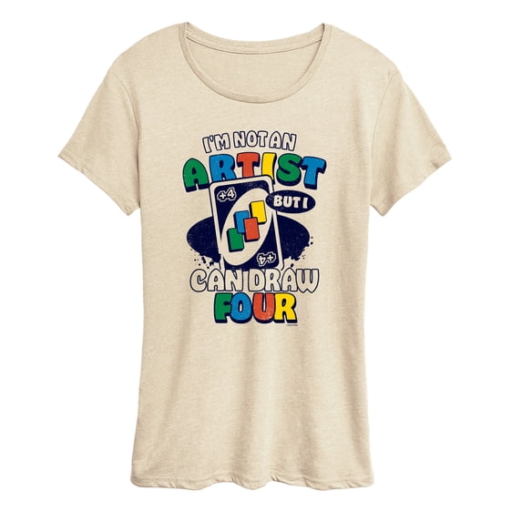 UNO - I'm Not An Artist - Women's Short Sleeve Graphic T-Shirt