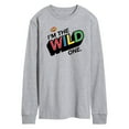 thumbnail image 1 of UNO - I'm The Wild One - Men's Long Sleeve T-Shirt, 1 of 5