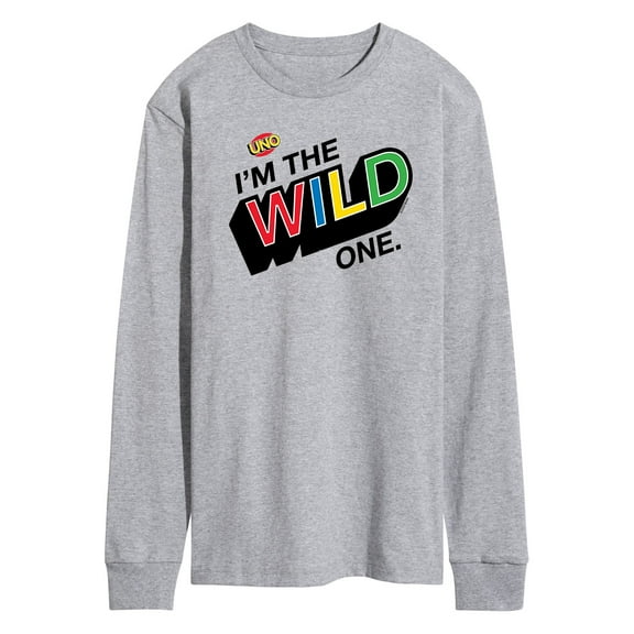 UNO - I'm The Wild One - Men's Long Sleeve T-Shirt