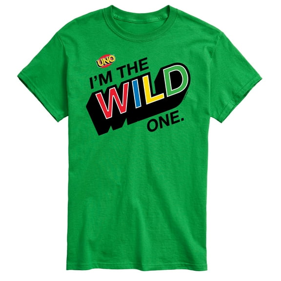 UNO - I'm The Wild One - Men's Short Sleeve Graphic T-Shirt