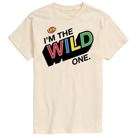 UNO - I'm The Wild One - Men's Short Sleeve Graphic T-Shirt