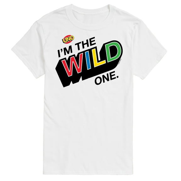 UNO - I'm The Wild One - Men's Short Sleeve Graphic T-Shirt