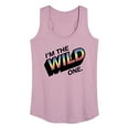 thumbnail image 1 of UNO - I'm The Wild One - Women's Racerback Tank Top, 1 of 4