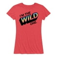thumbnail image 1 of UNO - I'm The Wild One - Women's Short Sleeve Graphic T-Shirt, 1 of 4