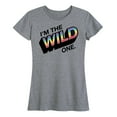 thumbnail image 1 of UNO - I'm The Wild One - Women's Short Sleeve Graphic T-Shirt, 1 of 4