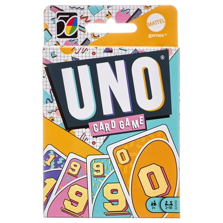 UNO Iconic Series 1990s Matching Card Game For 7 Year Olds & up