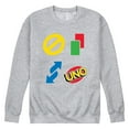 thumbnail image 1 of UNO Icons - Men's Crew Neck Fleece Pullover, 1 of 5