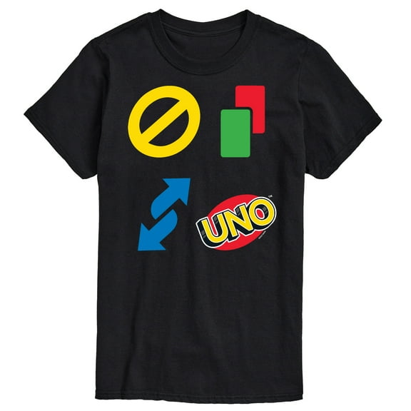 UNO Icons - Men's Short Sleeve Graphic T-Shirt