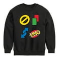 thumbnail image 1 of UNO Icons - Toddler And Youth Crewneck Fleece Sweatshirt, 1 of 4