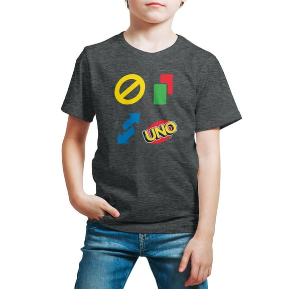 UNO Icons - Toddler And Youth Short Sleeve Graphic T-Shirt