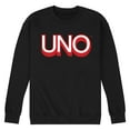 thumbnail image 1 of UNO Logo - Men's Crew Neck Fleece Pullover, 1 of 5
