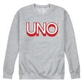 thumbnail image 1 of UNO Logo - Men's Crew Neck Fleece Pullover, 1 of 5