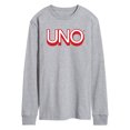 thumbnail image 1 of UNO Logo - Men's Long Sleeve T-Shirt, 1 of 5