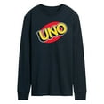 thumbnail image 1 of UNO Logo - Men's Long Sleeve T-Shirt, 1 of 5