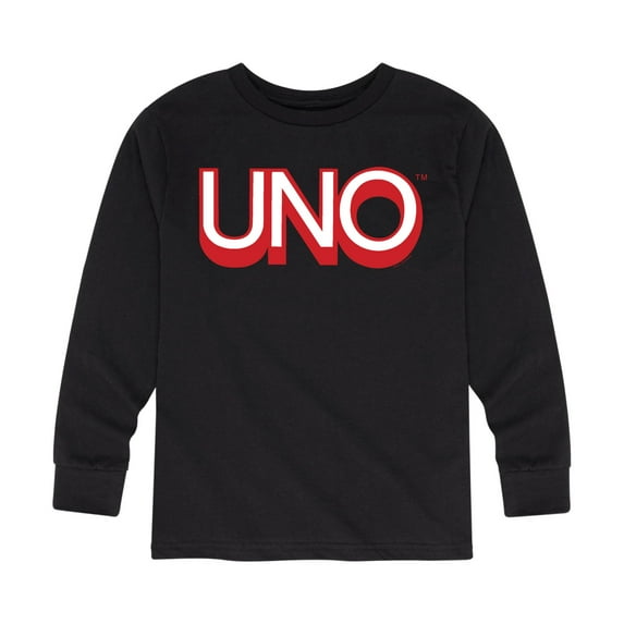 UNO Logo - Toddler And Youth Long Sleeve Graphic T-Shirt