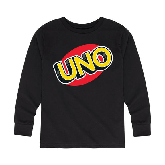 UNO Logo - Toddler And Youth Long Sleeve Graphic T-Shirt