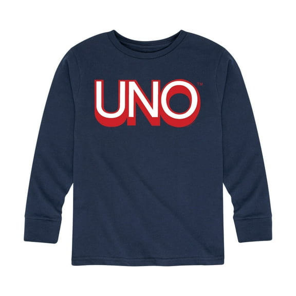 UNO Logo - Toddler And Youth Long Sleeve Graphic T-Shirt