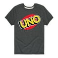 thumbnail image 1 of UNO Logo - Toddler And Youth Short Sleeve Graphic T-Shirt, 1 of 5