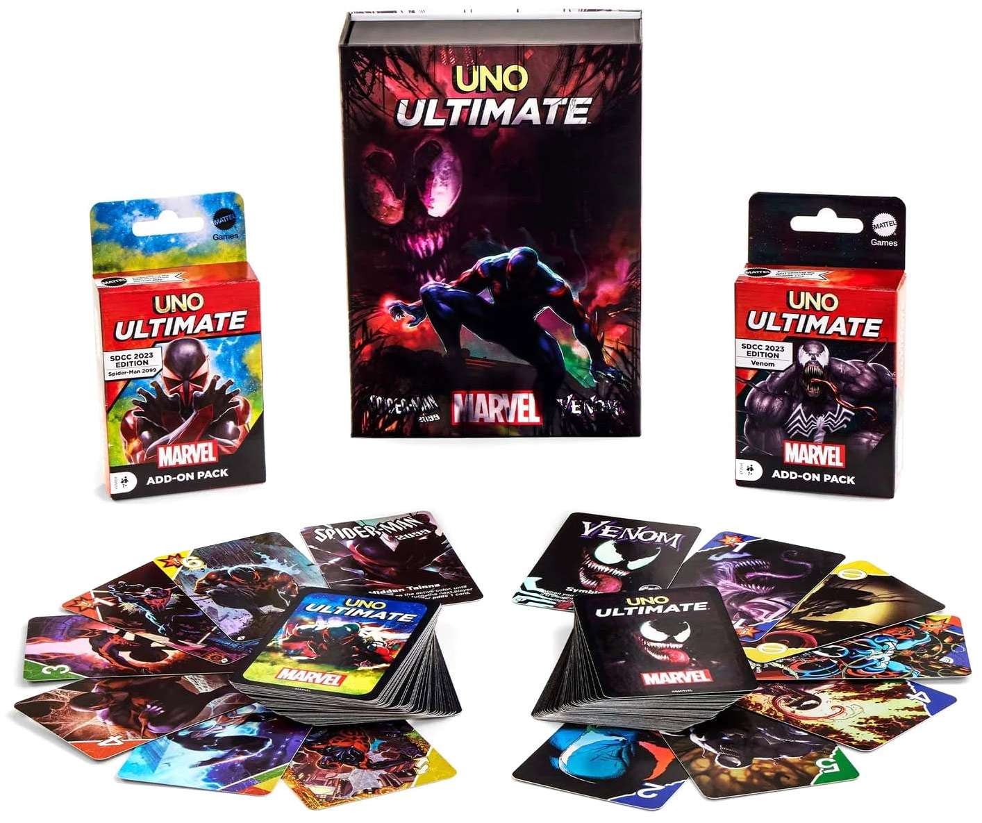 UNO Marvel Spider-Man 2099 vs Venom Card Game