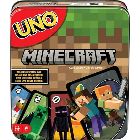 UNO Mattel Games Minecraft Child Card Game, Paper