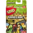 thumbnail image 1 of UNO Minecraft Card Game for Kids & Family, 2-10 Players, Ages 7 Years & Older, 1 of 6
