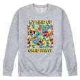 thumbnail image 1 of UNO - My Kind Of Card Party - Men's Crew Neck Fleece Pullover, 1 of 5