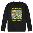 thumbnail image 1 of UNO - My Kind Of Card Party - Men's Crew Neck Fleece Pullover, 1 of 5