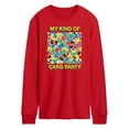 thumbnail image 1 of UNO - My Kind Of Card Party - Men's Long Sleeve T-Shirt, 1 of 4