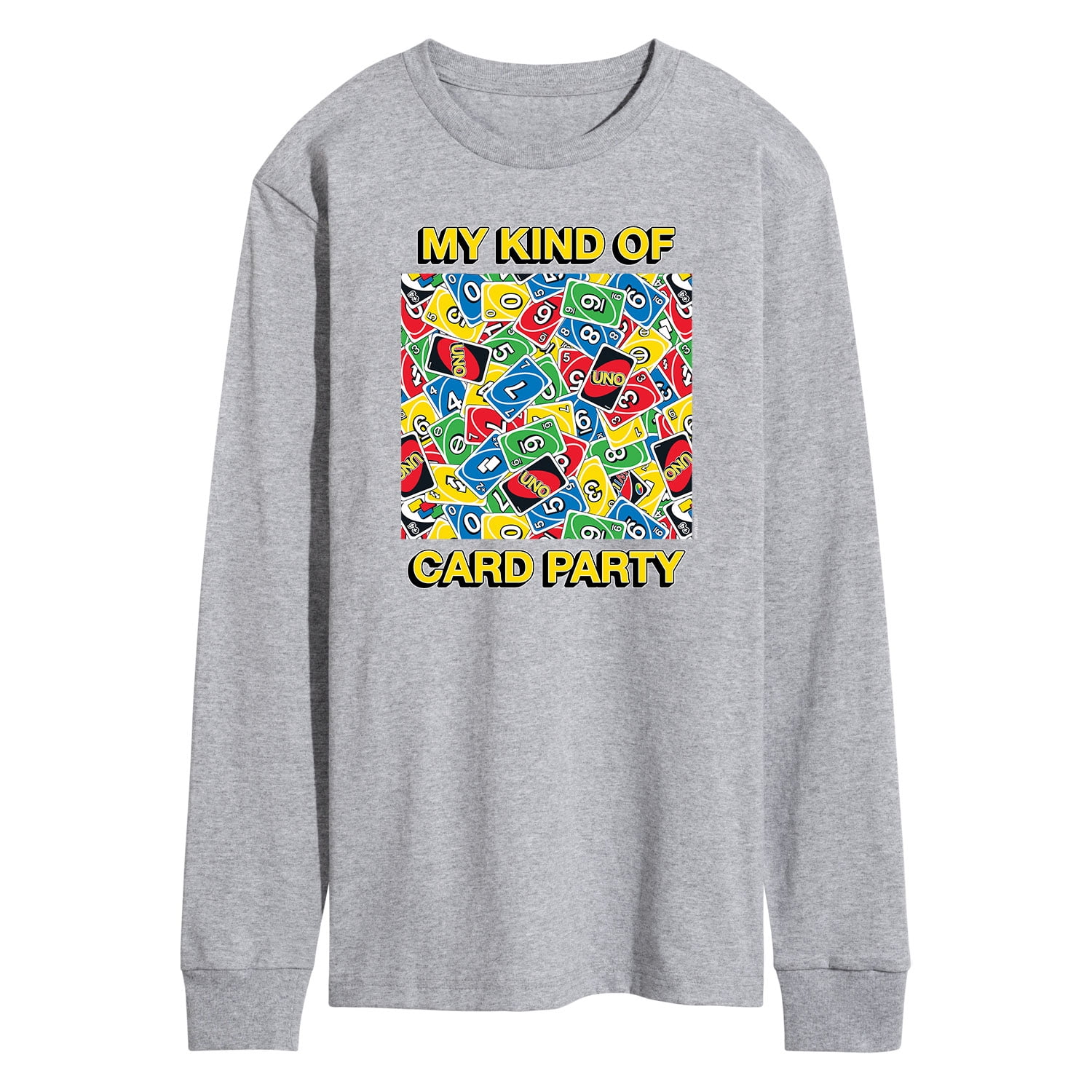 UNO - My Kind Of Card Party - Men's Long Sleeve T-Shirt