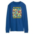 thumbnail image 1 of UNO - My Kind Of Card Party - Men's Long Sleeve T-Shirt, 1 of 5