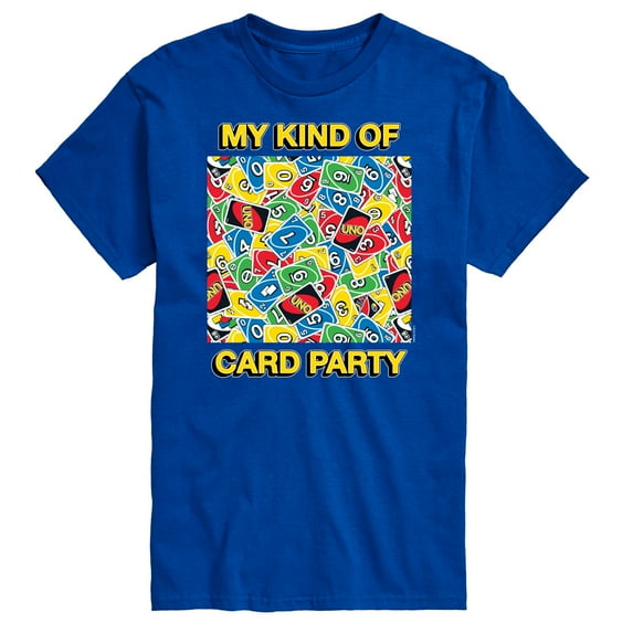 UNO - My Kind Of Card Party - Men's Short Sleeve Graphic T-Shirt