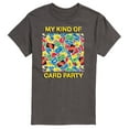 thumbnail image 1 of UNO - My Kind Of Card Party - Men's Short Sleeve Graphic T-Shirt, 1 of 5