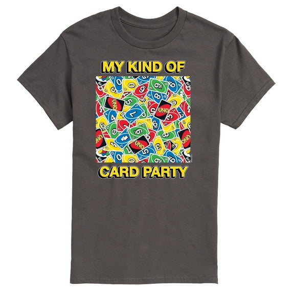 UNO - My Kind Of Card Party - Men's Short Sleeve Graphic T-Shirt