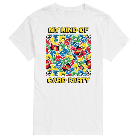 UNO - My Kind Of Card Party - Men's Short Sleeve Graphic T-Shirt