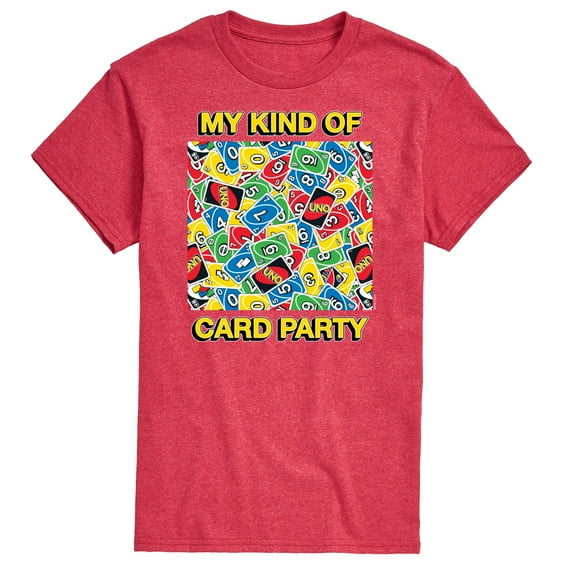 UNO - My Kind Of Card Party - Men's Short Sleeve Graphic T-Shirt