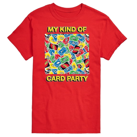 UNO - My Kind Of Card Party - Men's Short Sleeve Graphic T-Shirt