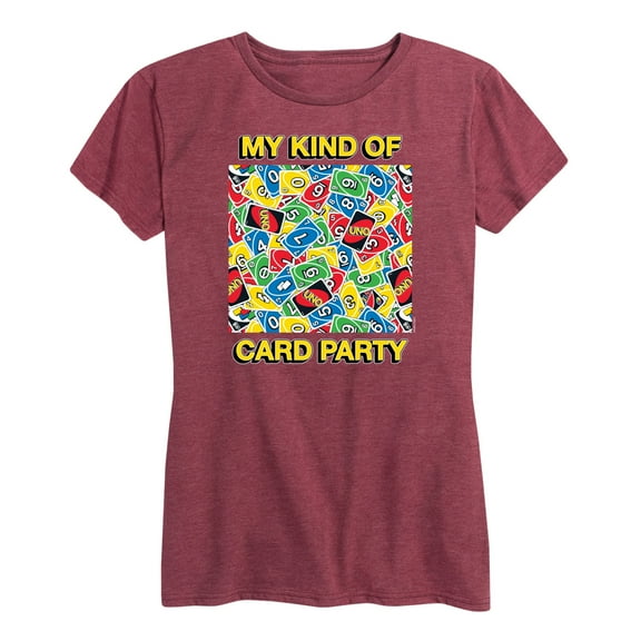 UNO - My Kind Of Card Party - Women's Short Sleeve Graphic T-Shirt
