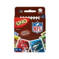 thumbnail image 1 of UNO NFL Card Game for Kids, Adults and Family Night, Features All 32 NFL Teams, 1 of 7