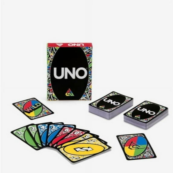 UNO Nike Mattel Zoom Freak 3 Card Game, 5 in